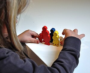 Verschiedene Aufstellungsfiguren
